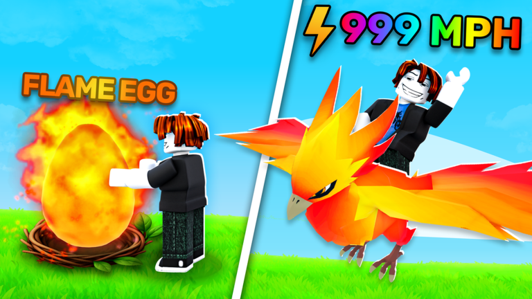 Official Flame Egg and phoenix promotional artwork